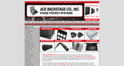 Desktop Screenshot of acebackstage.com